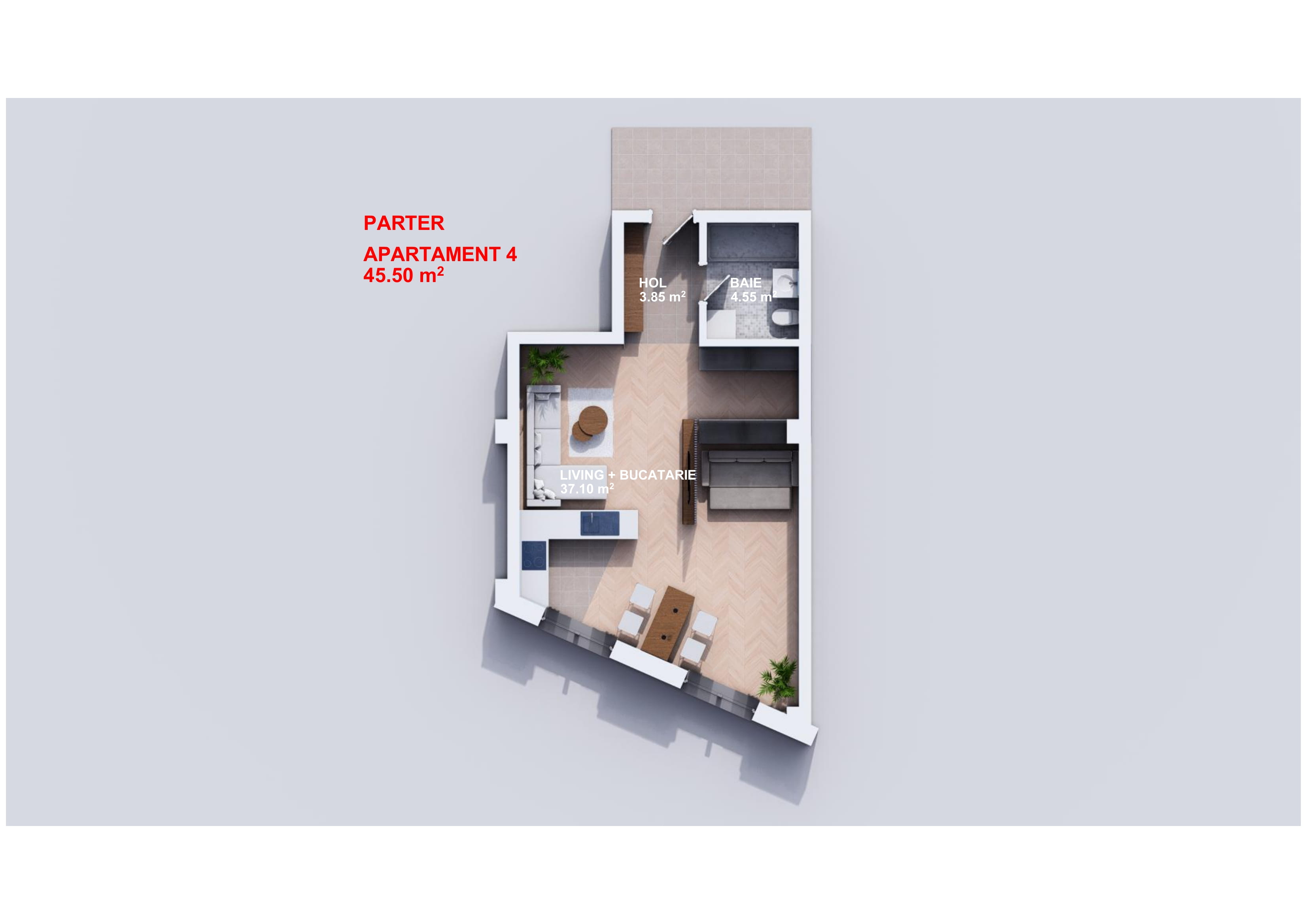 Apartament 4 - Parter